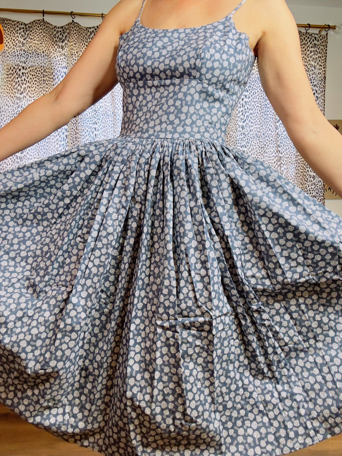 Bernie Dexter Chelsea Dress in Mushroom Print