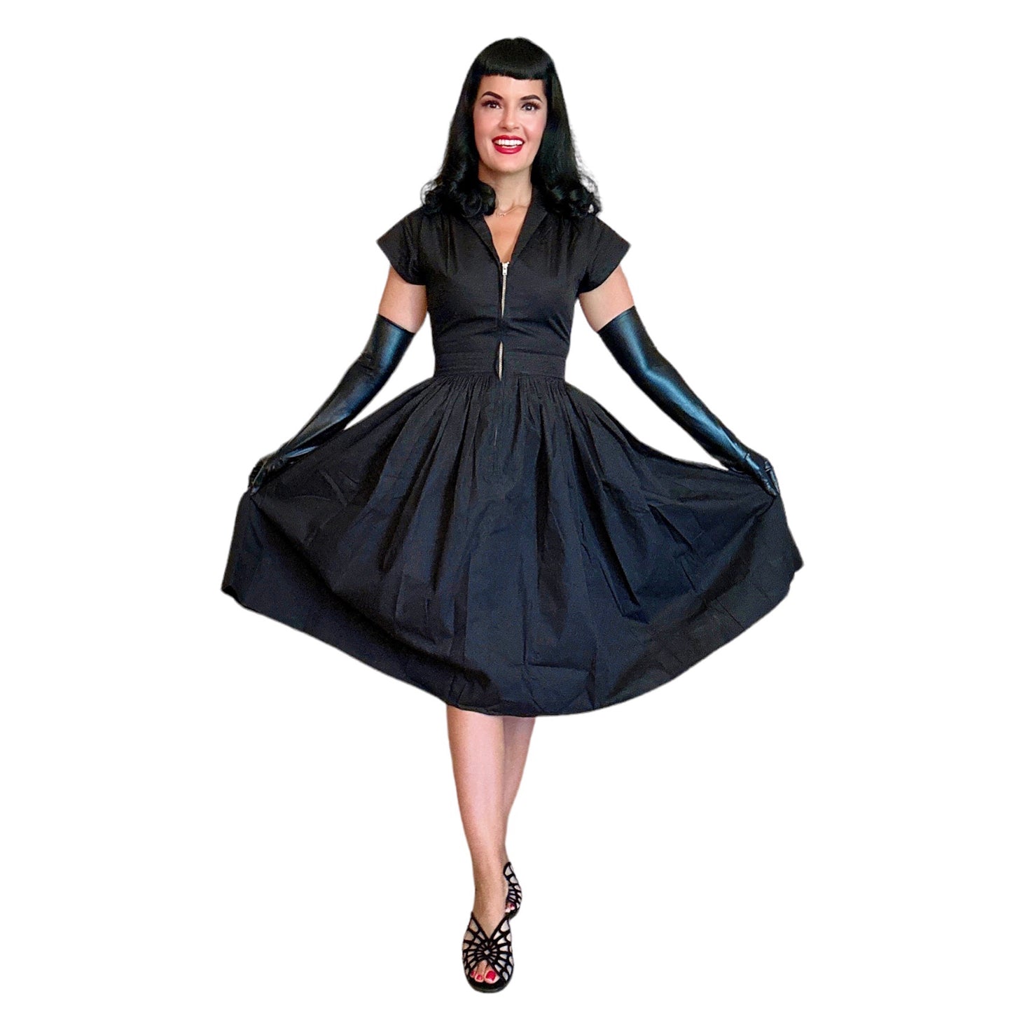 Bernie Dexter Kelly Dress in Black Kat