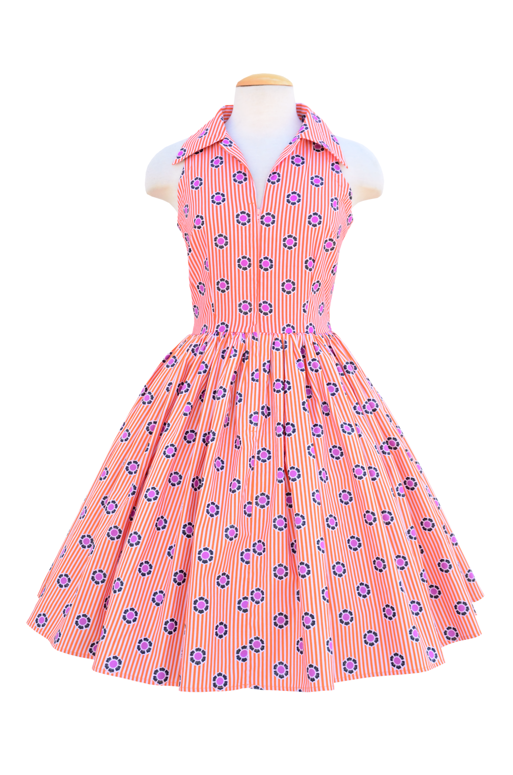 Deanna Dress in Wallflower Print