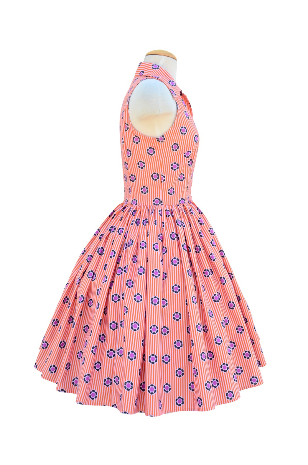 Deanna Dress in Wallflower Print