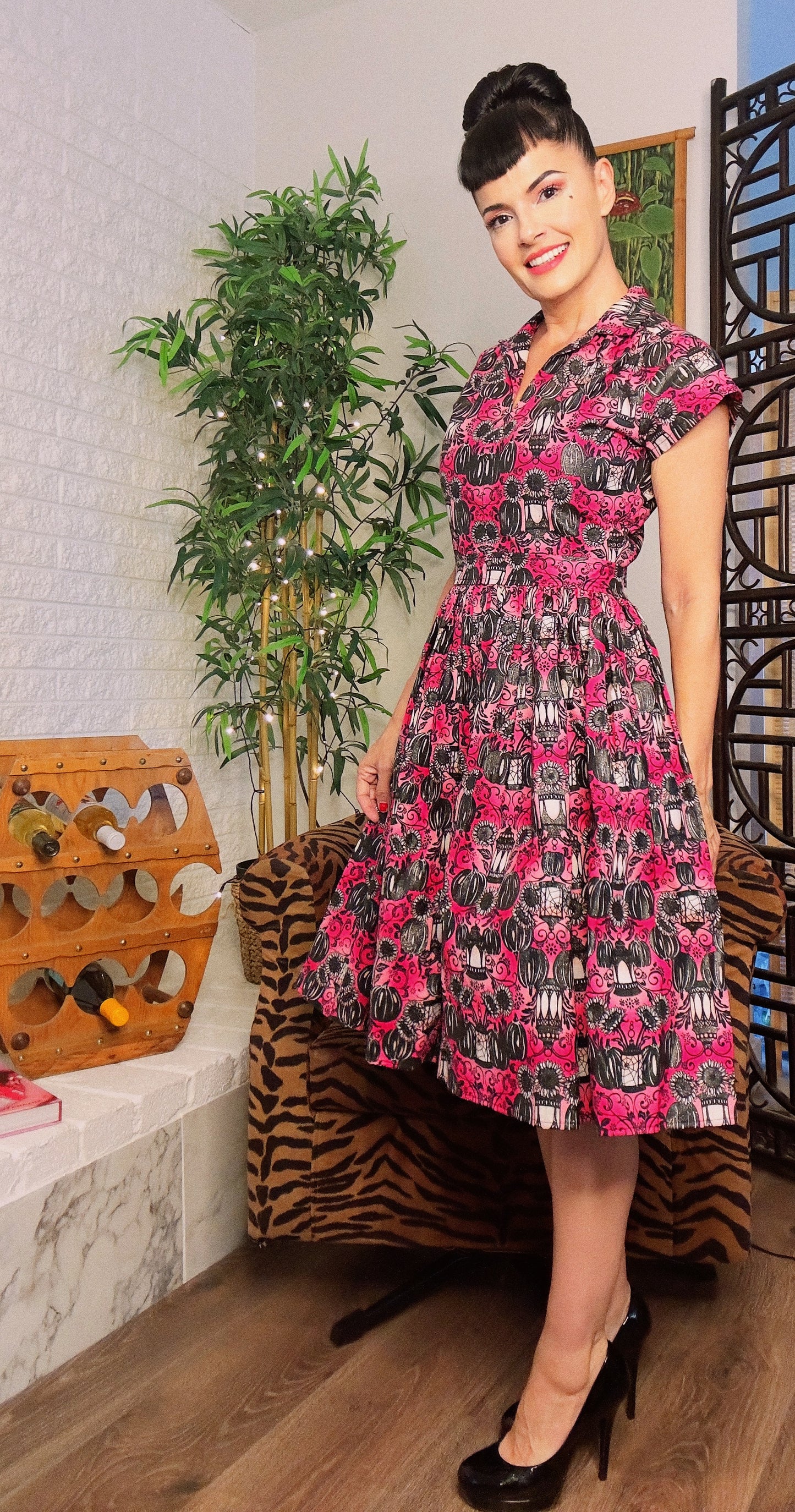 Bernie Dexter Kelly Dress in Dark Love