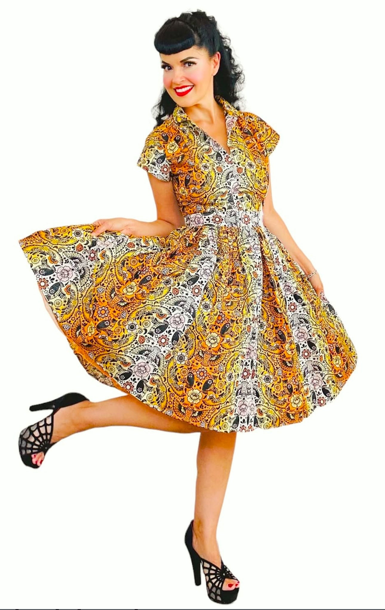 Bernie Dexter Kelly Dress in Witches Brew