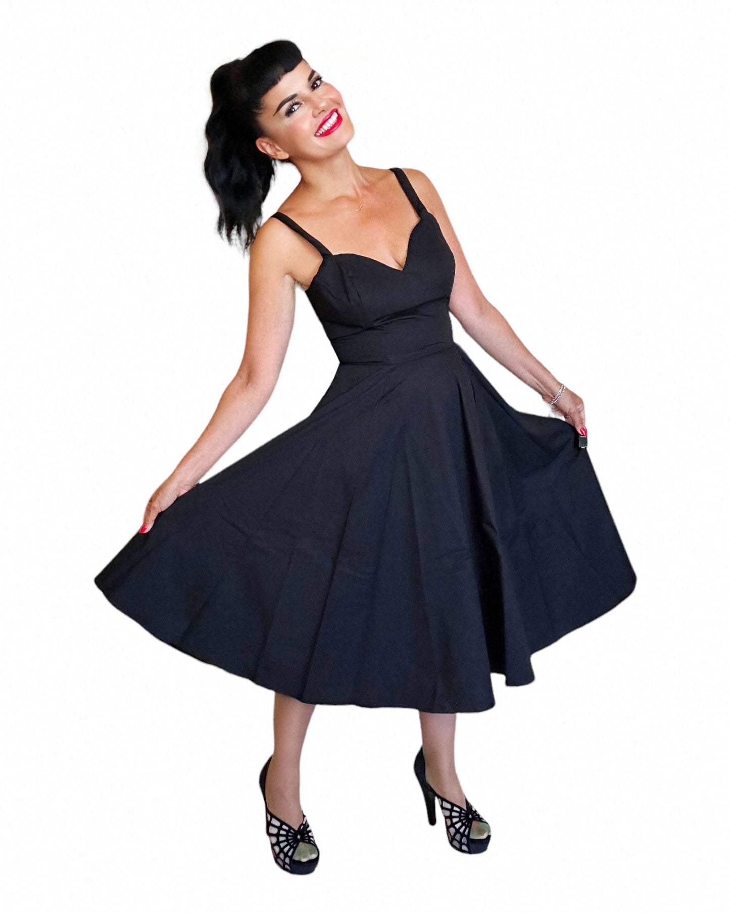 Bernie Dexter Gail Dress in Black Kat