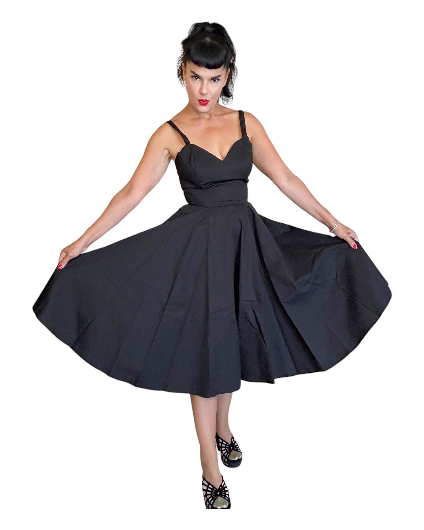 Bernie Dexter Gail Dress in Black Kat