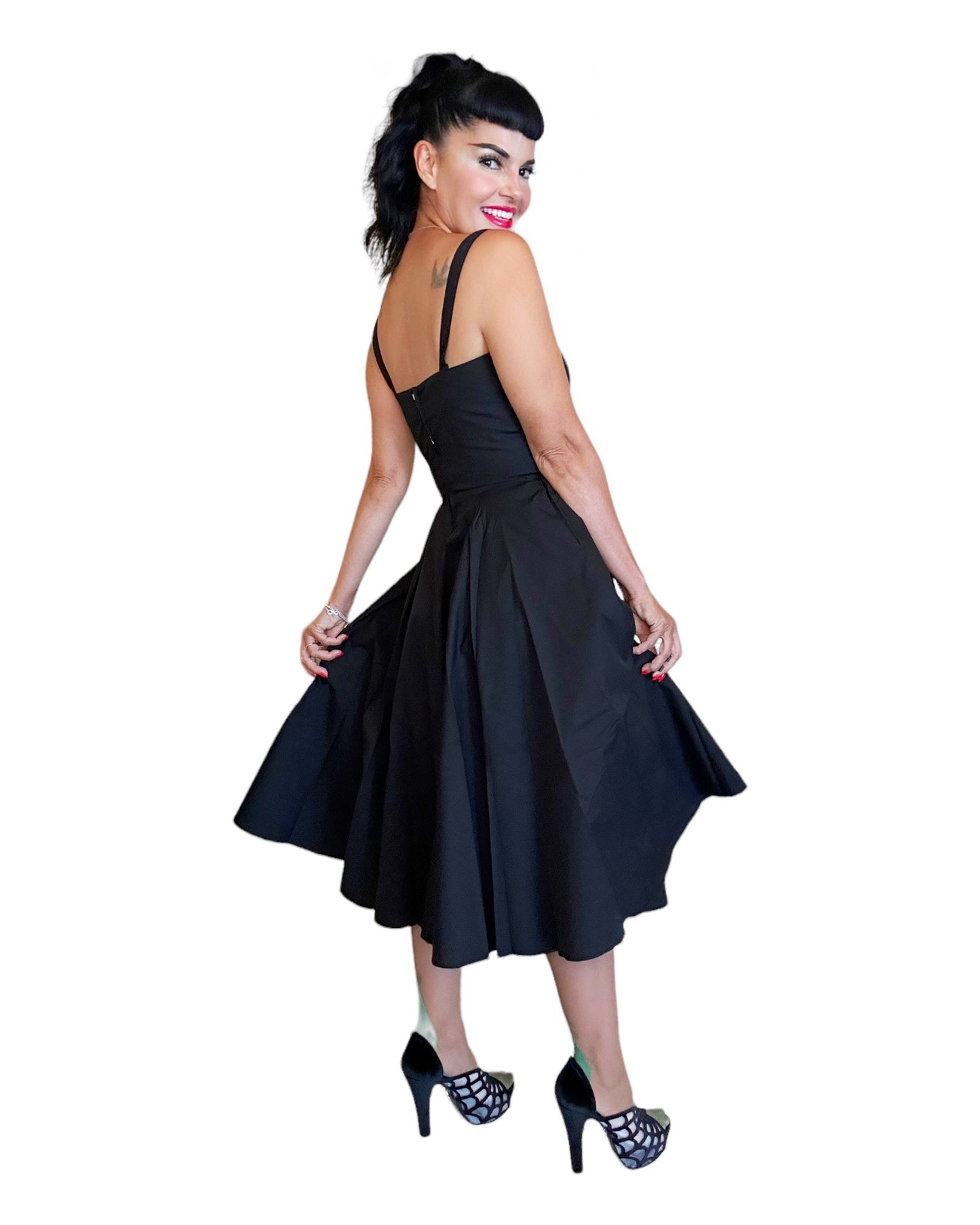 Bernie Dexter Gail Dress in Black Kat