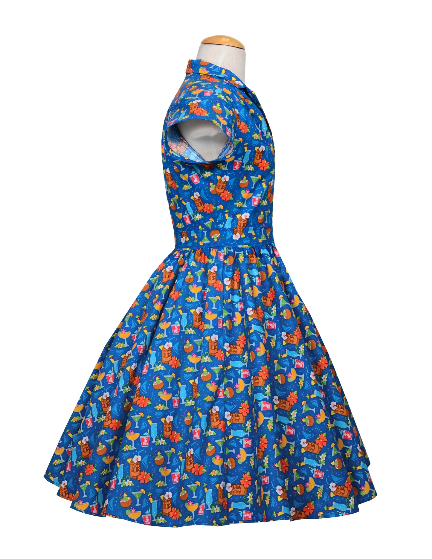 Bernie Dexter Kelly Dress in Tiki Print