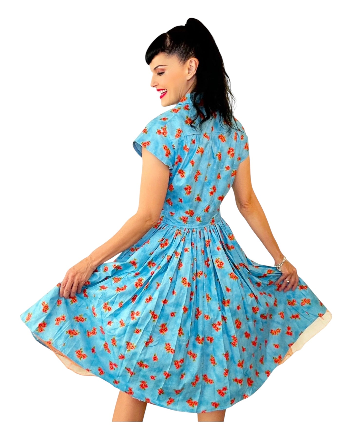 Bernie Dexter Kelly Dress in Apple Blossom Time