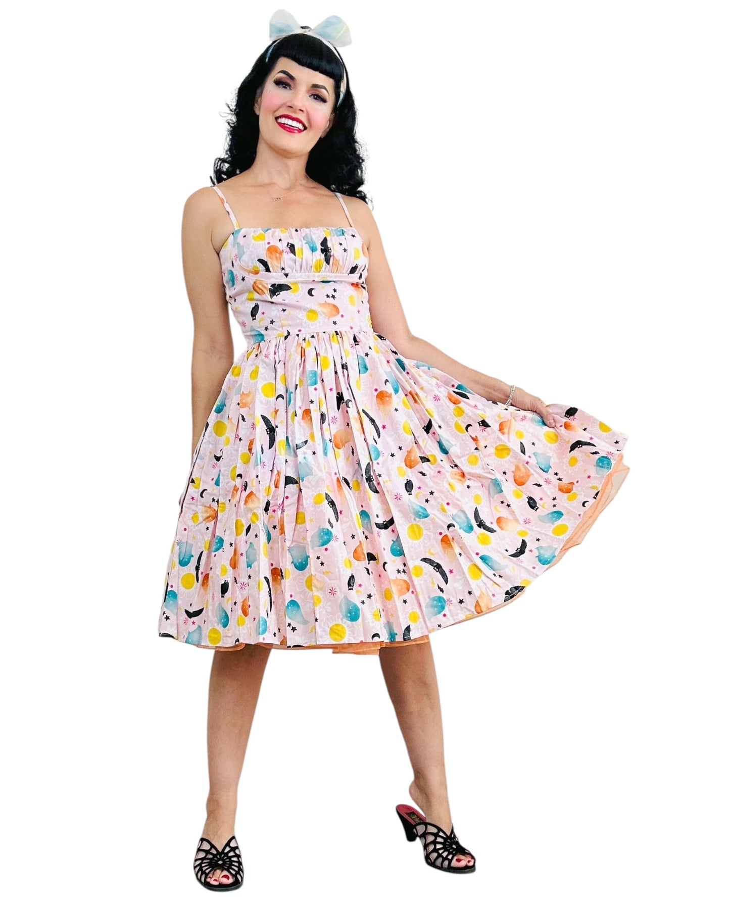 Bernie Dexter Paris Dress Ghost on You Print
