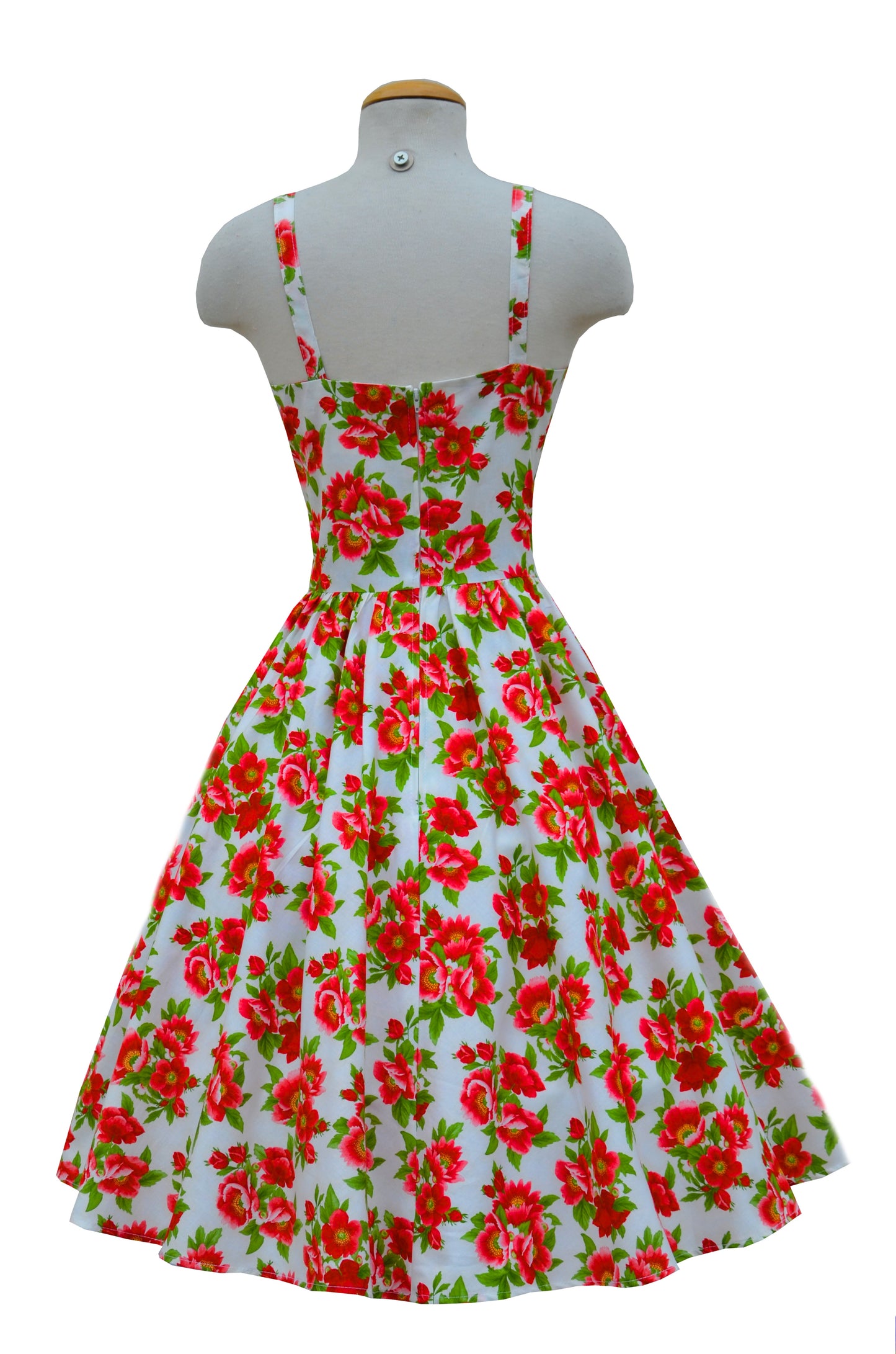 Gail Dress in Pink Floral Print
