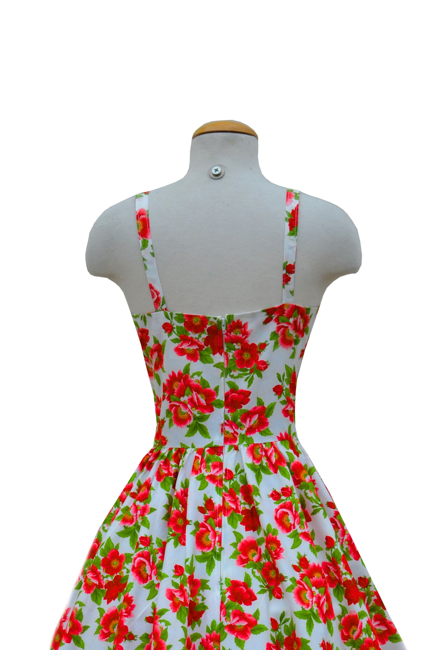 Gail Dress in Pink Floral Print