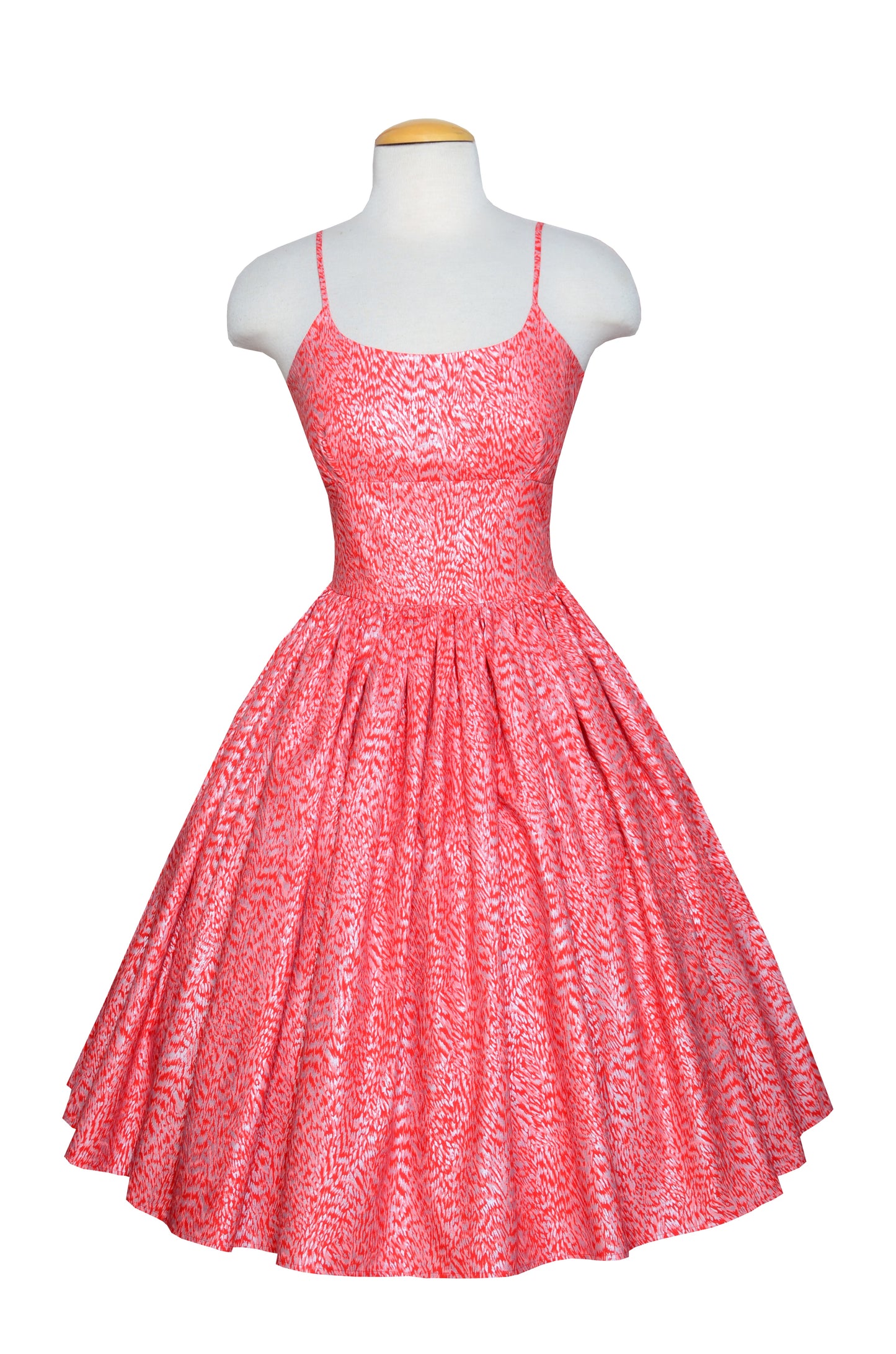 Bernie Dexter Chelsea Dress in Red & Siver Tincel Town