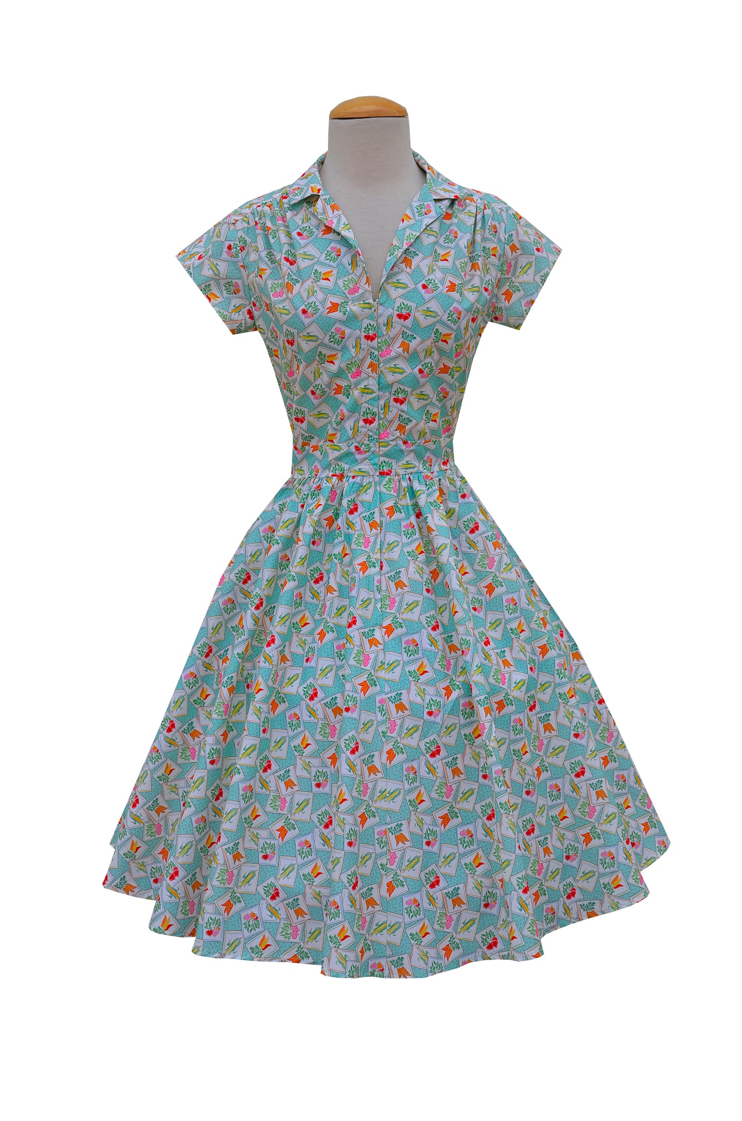 Bernie Dexter Kelly Dress in Veggie Print