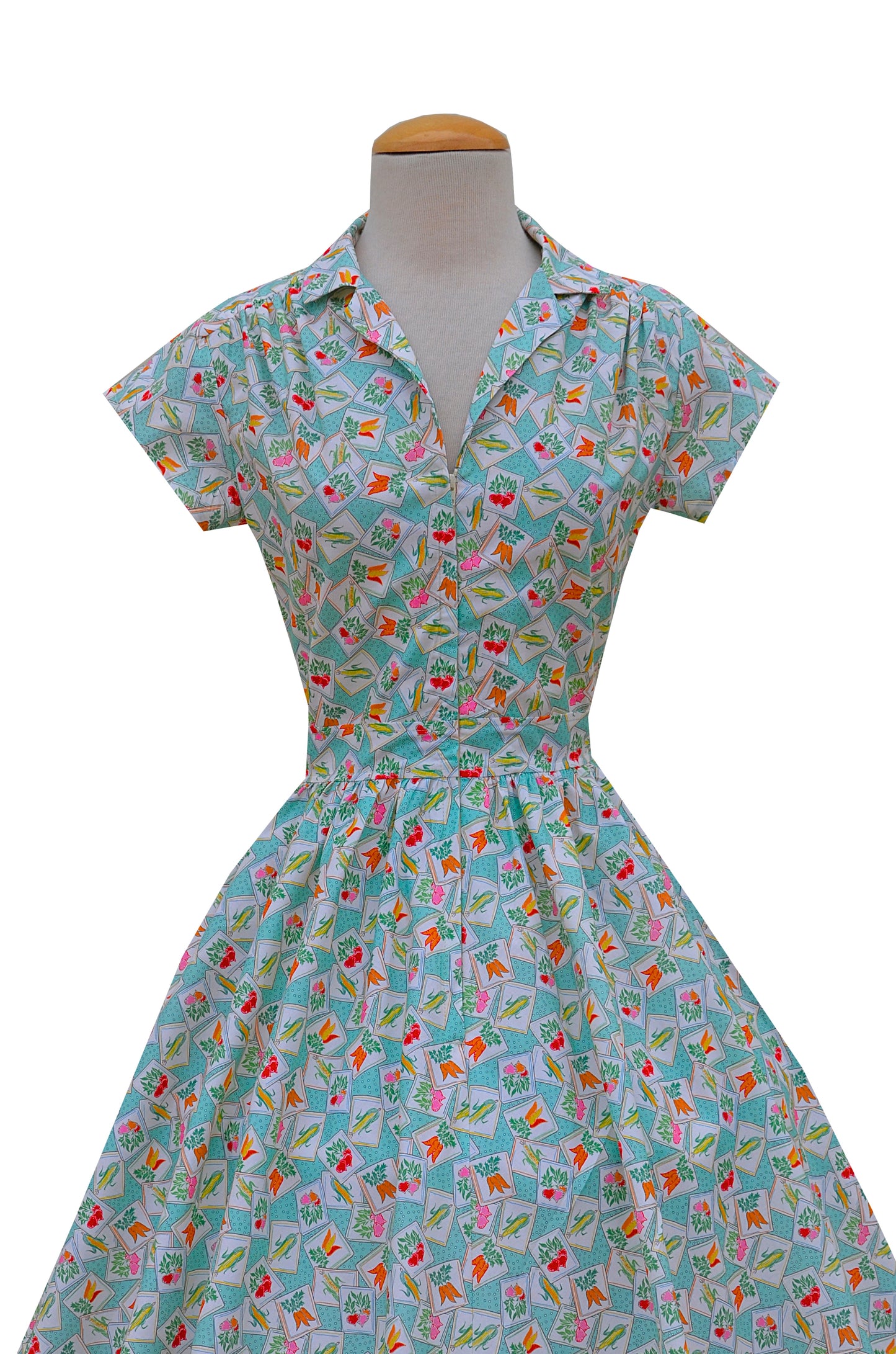 Bernie Dexter Kelly Dress in Veggie Print