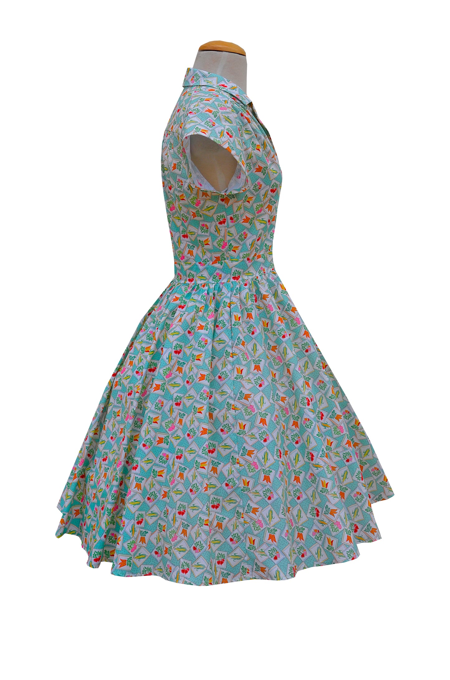 Bernie Dexter Kelly Dress in Veggie Print