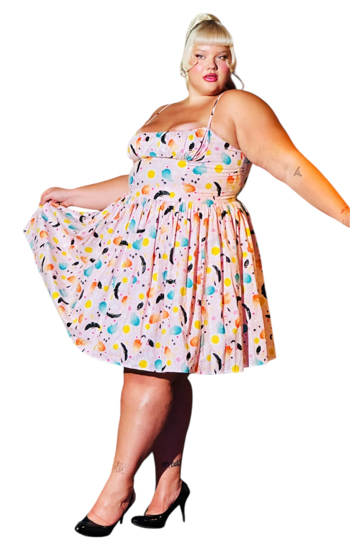 Bernie Dexter Paris Dress Ghost on You Print