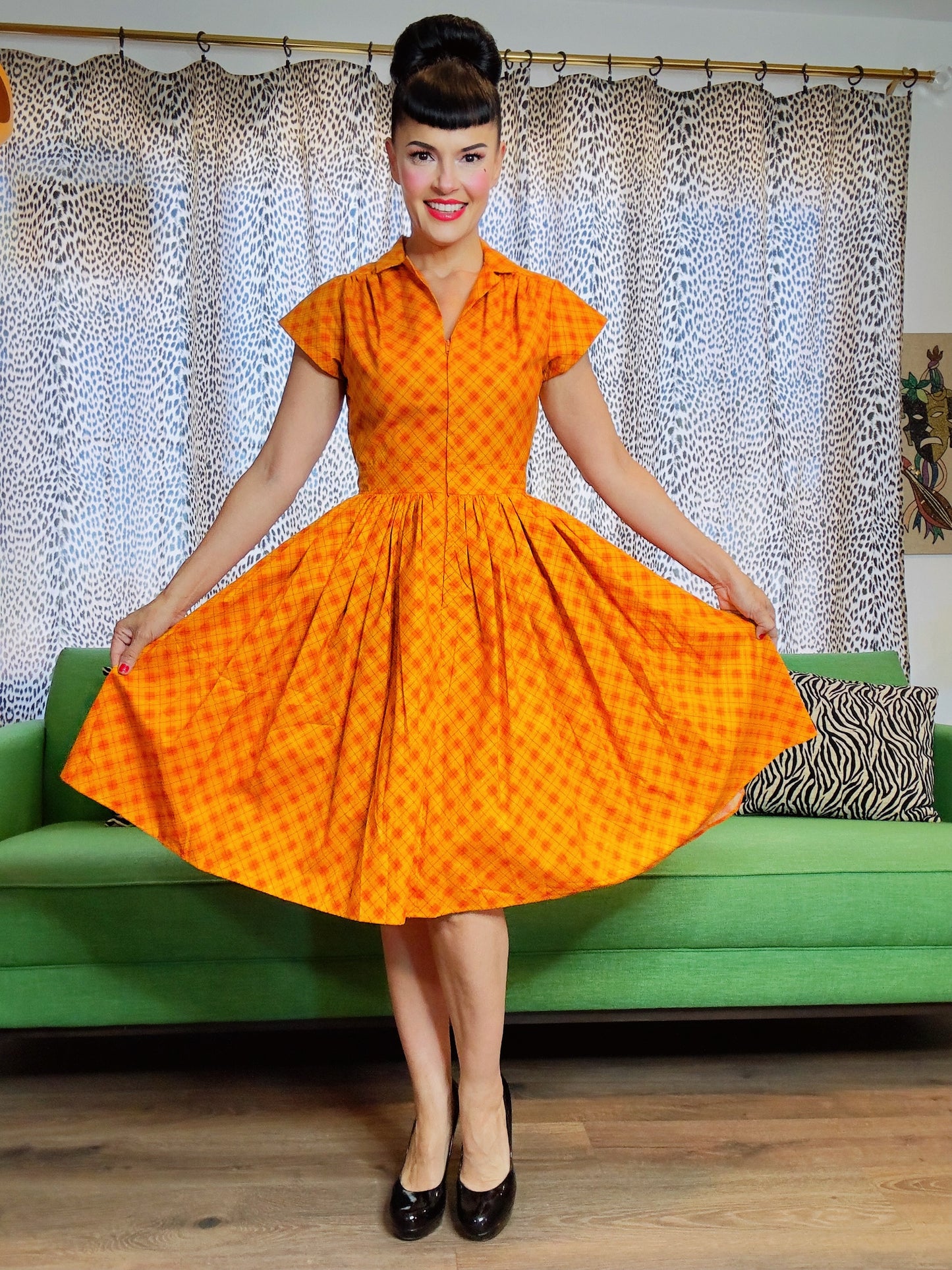 Bernie Dexter Dress in Bookworm print