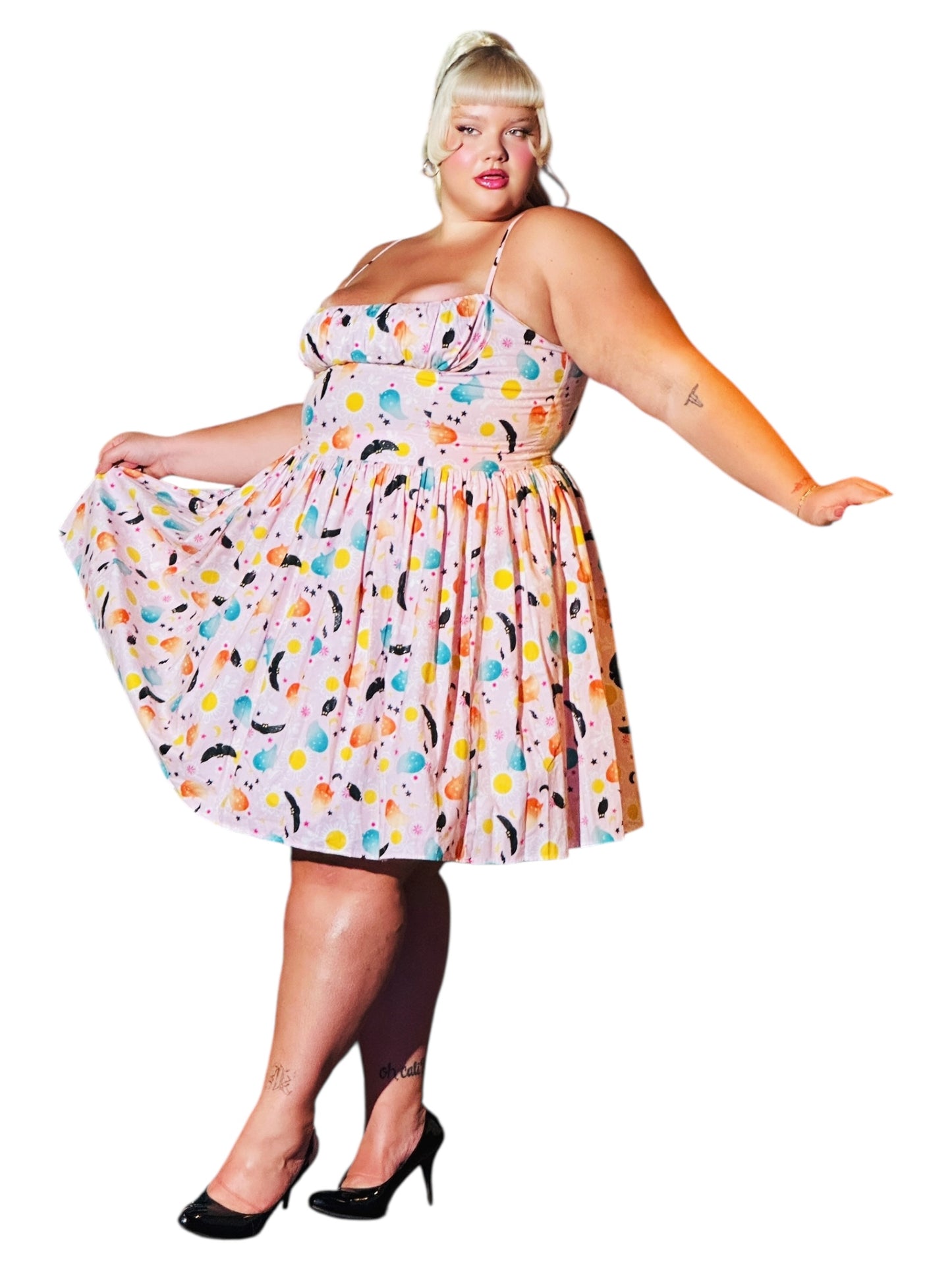 Bernie Dexter Paris Dress Ghost on You Print