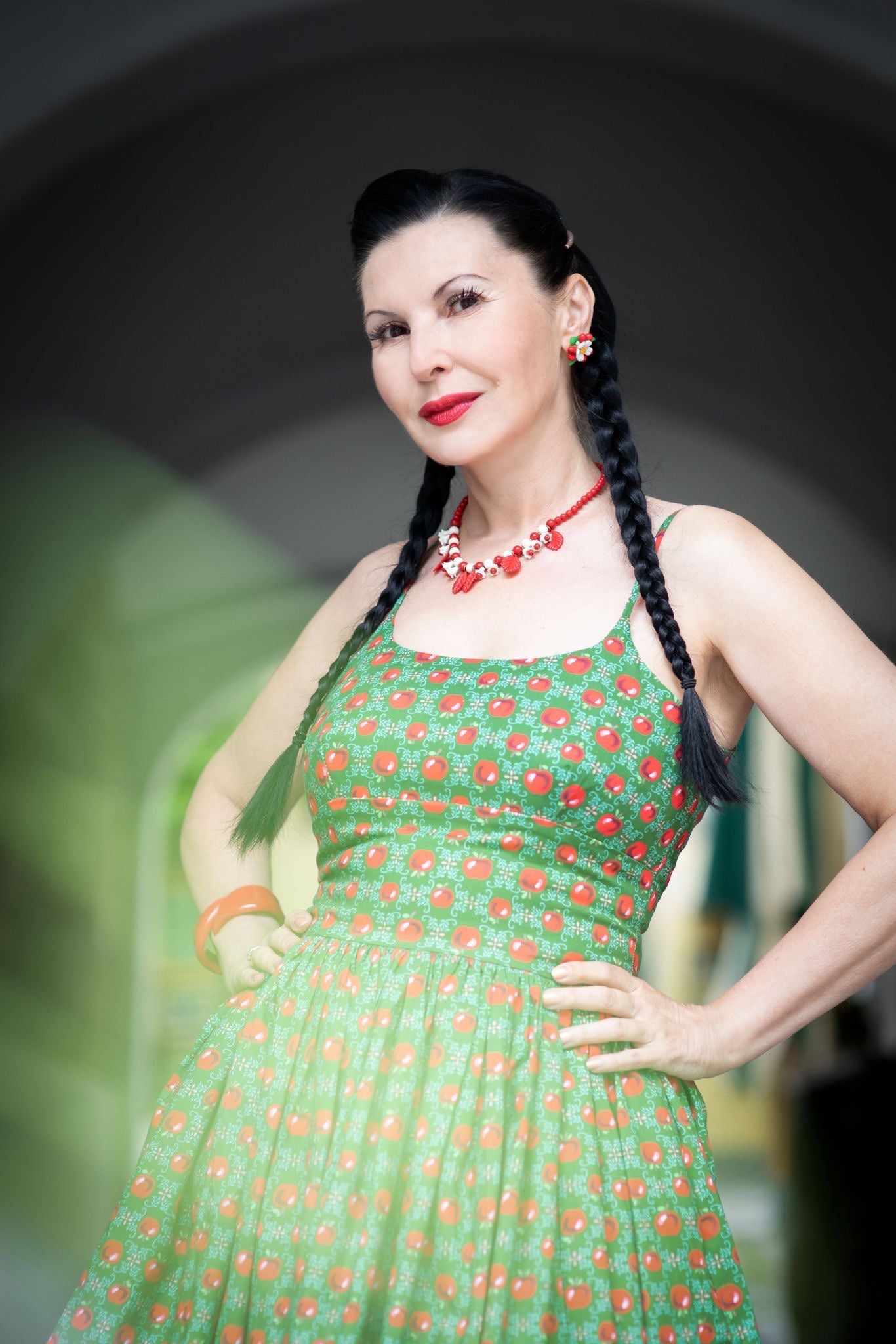 Bernie Dexter Chelsea Dress in Apple Of My Eye