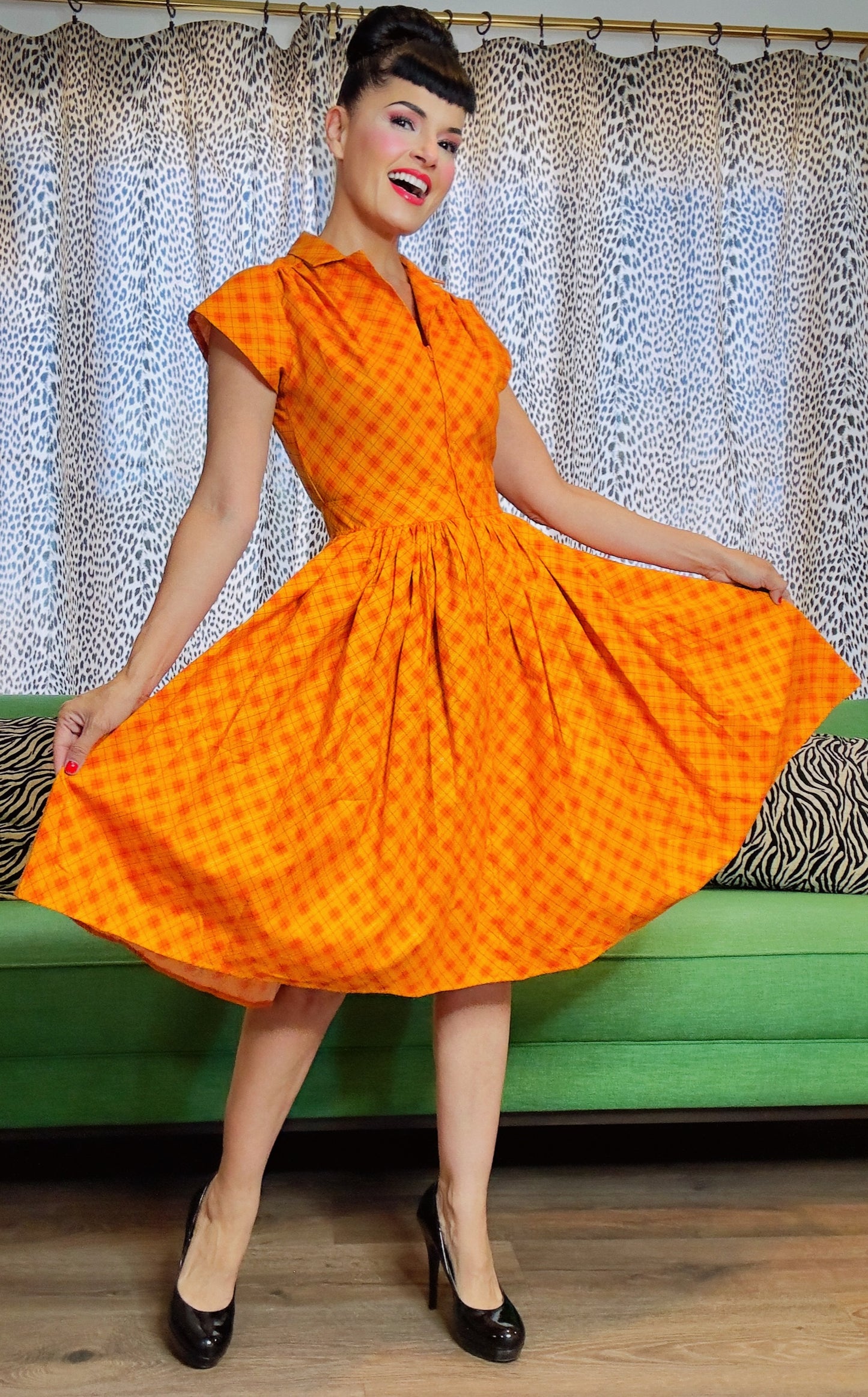 Bernie Dexter Dress in Bookworm print