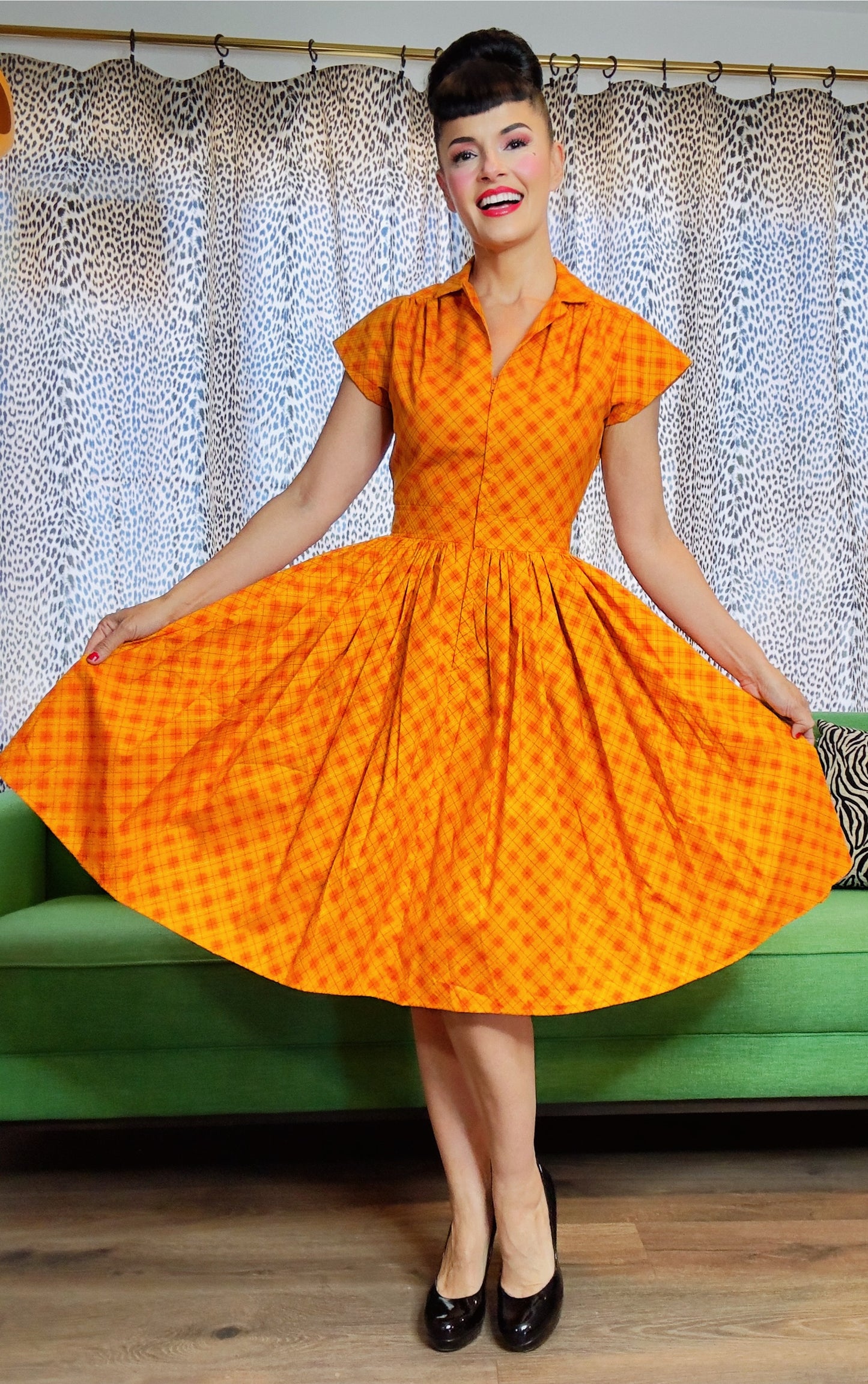 Bernie Dexter Dress in Bookworm print