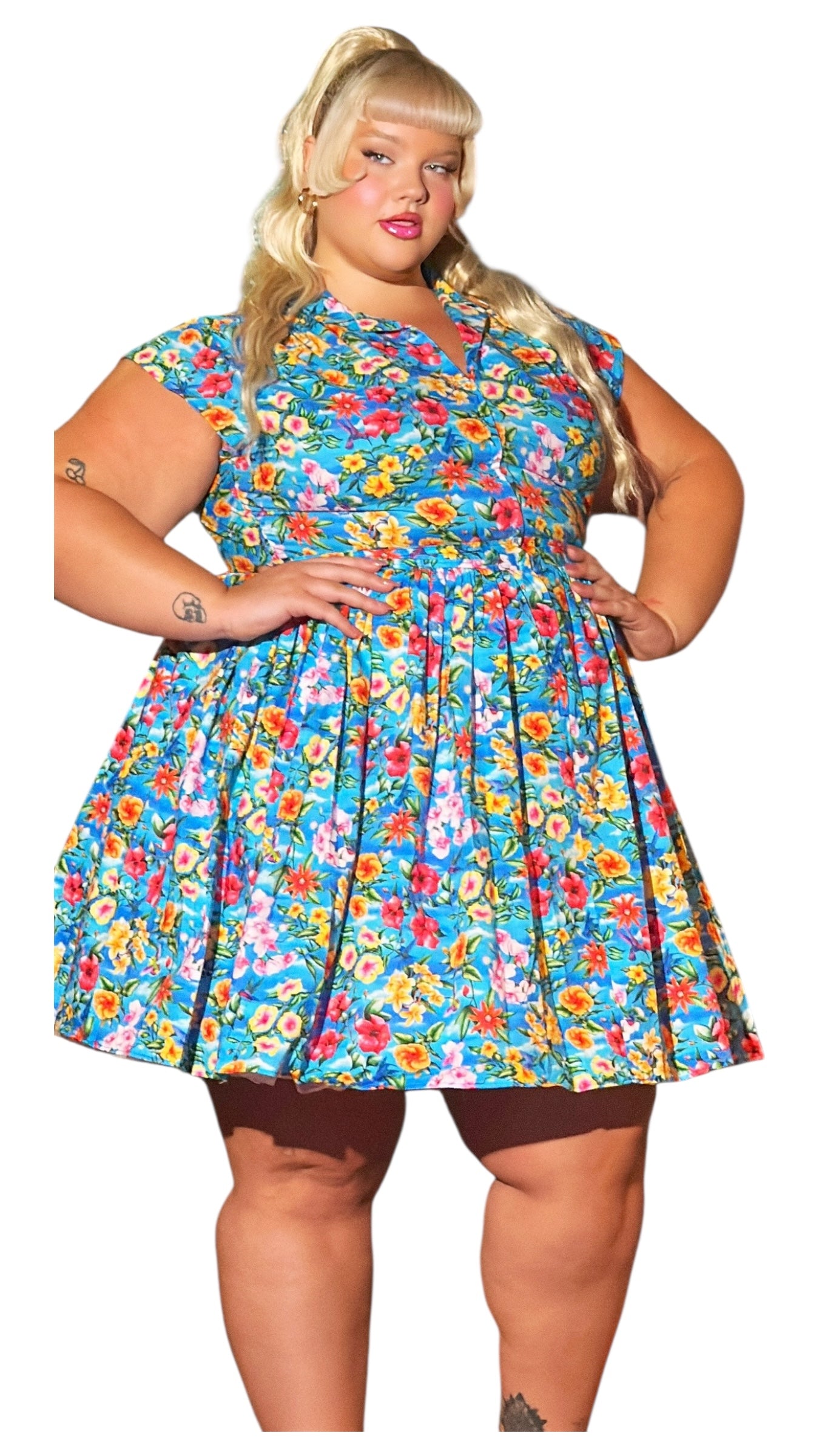 Bernie Dexter Kelly Dress in Paradise print