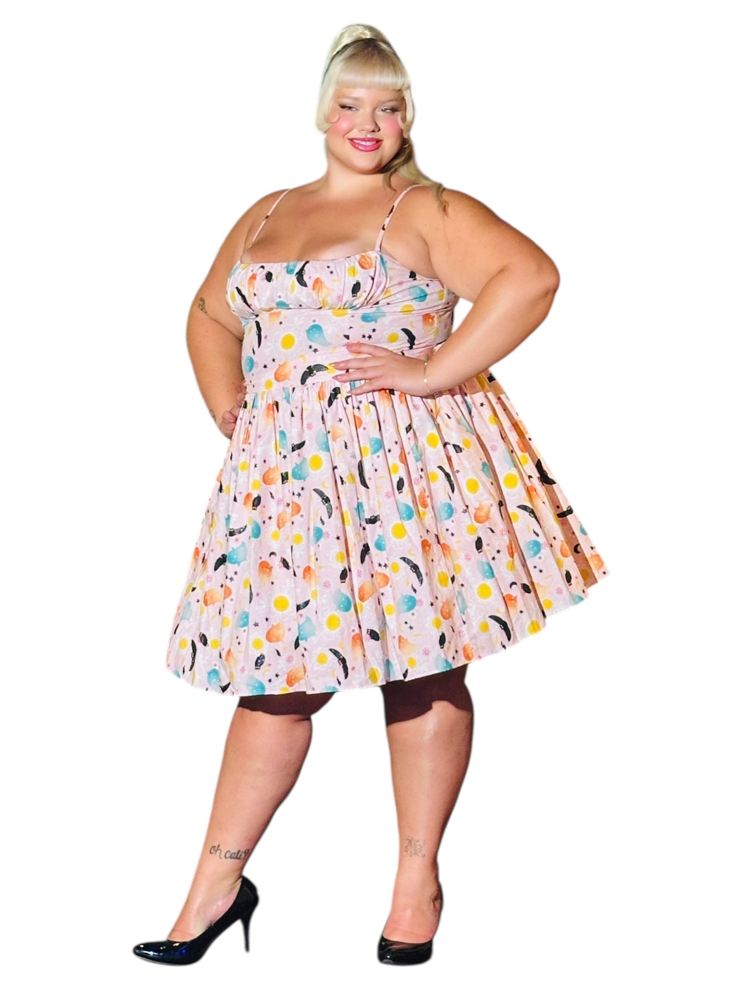 Bernie Dexter Paris Dress Ghost on You Print