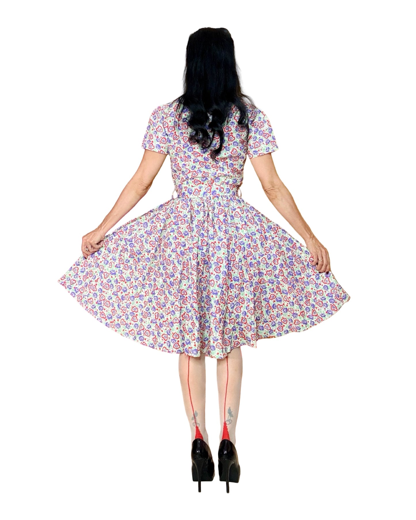 Bernie Dexter Sabrina Dress in Hearts Desire