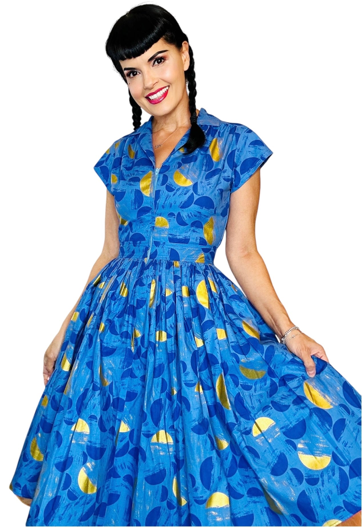 Bernie Dexter Kelly Dress in Blue Moon