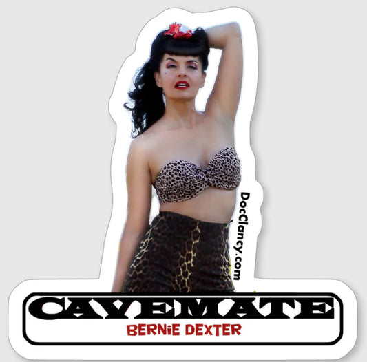 Bernie Dexter Cavemate sticker