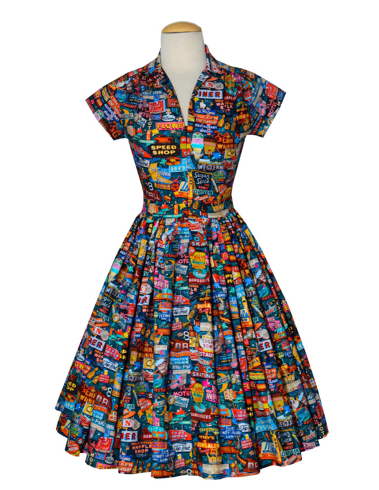 Kelly Dress Bright Lights Little City