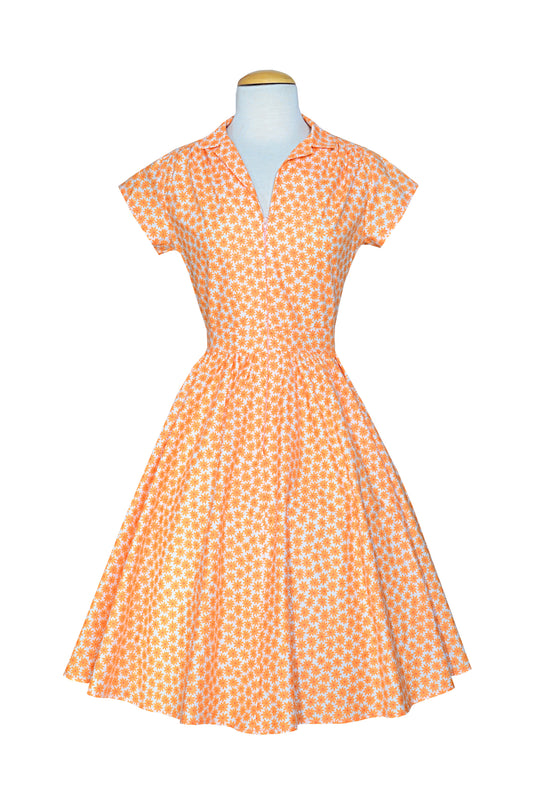bernie dexter orange dress the soubrette brunette: Orange Crush