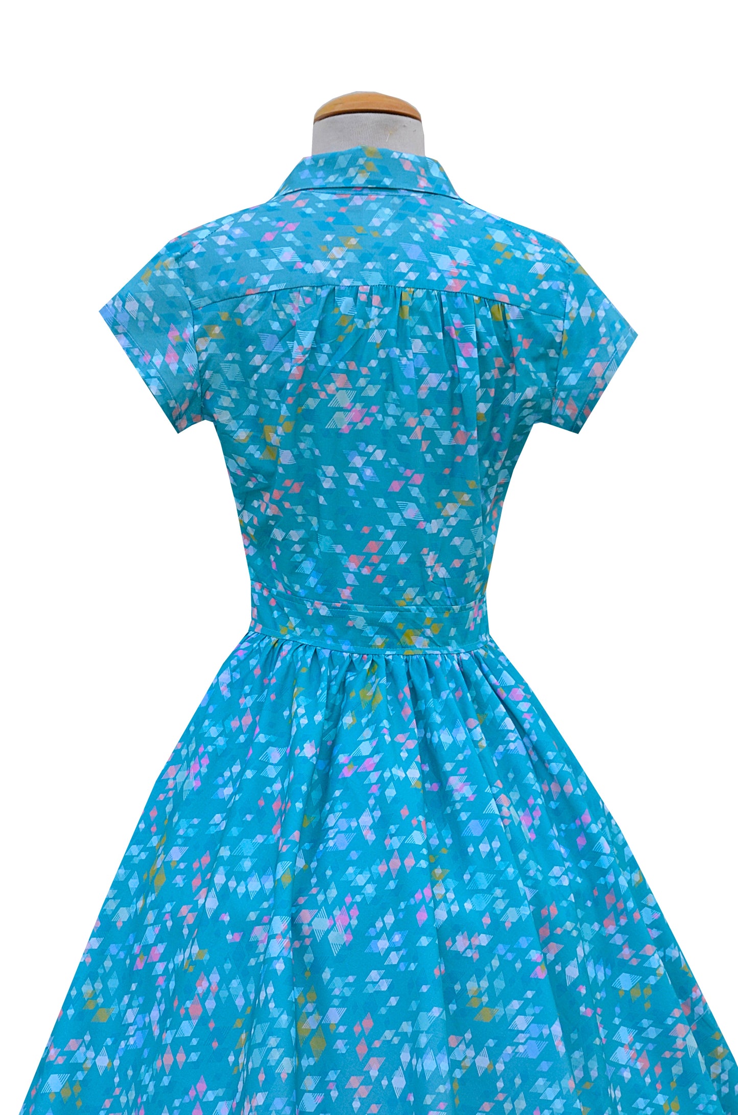 Bernie Dexter Kelly Dress in Turquoise Retro
